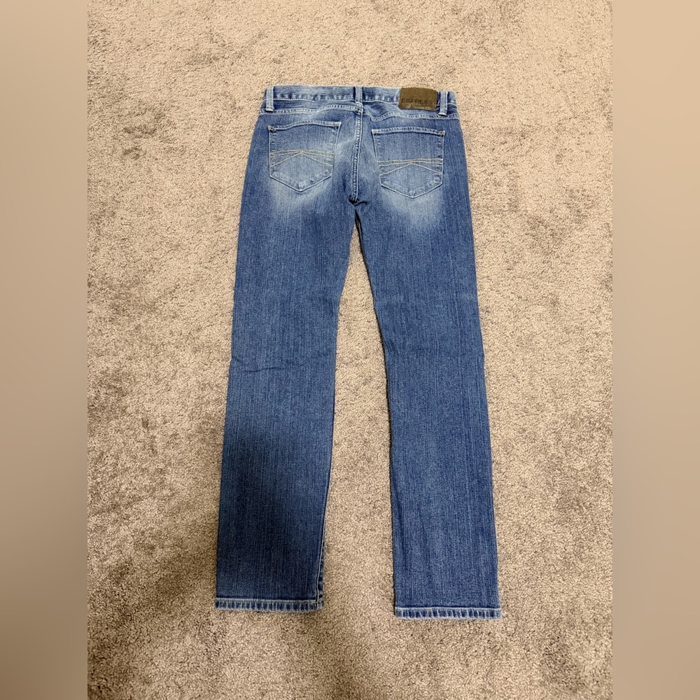 Express Men's Light Blue Slim Fit Skinny Leg Jeans - Picture 5 of 8